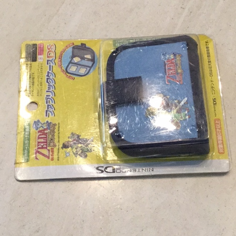 The Legend Of Zelda 2007 Nintendo DS Game Case Japan Games Pouch Holder 3DS - Picture 14 of 16